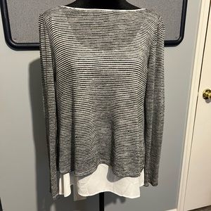 Women’s White House Black Market Back Cross Open Back Sweater